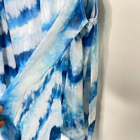 Zac & Rachel Women's 1X Blouse Sleeveless Multicolored - Picture 3 of 8